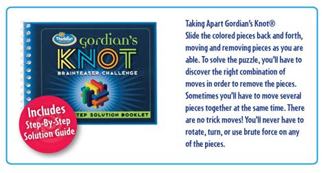 If that is the case, then the gordian knot's puzzle. Gordian's Knot® - Thinkfun