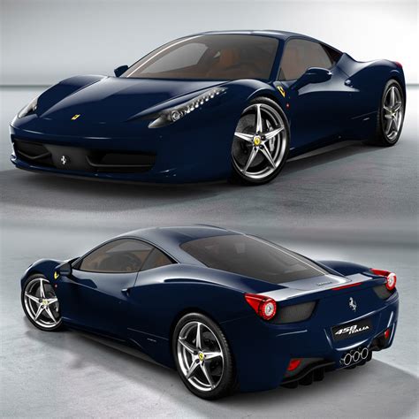 Ferrari 458 Italia Dark Blue 2 Speedlux