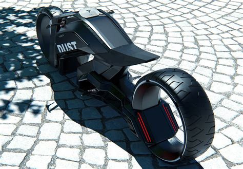 What A Hubless Tesla Electric Motorcycle Could Look Like The Flighter