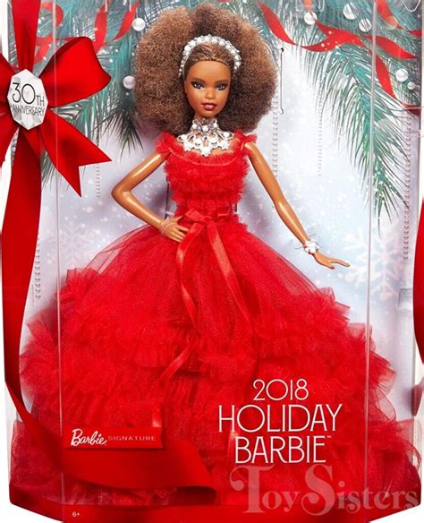 2018 Holiday Barbie Aa Frn70 Toy Sisters