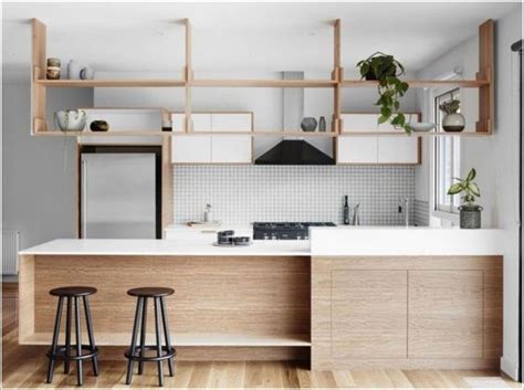 The white subway tiles backsplash provide the kitchen with vibrant and sleek appearance and boost up the aesthetics of the kitchen interior. Mountain Fixer Upper: The 5 Styles We Didn't Choose | Scandinavian kitchen, Kitchen interior ...