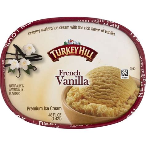 Turkey Hill Premium Ice Cream French Vanilla 48 Oz From Market