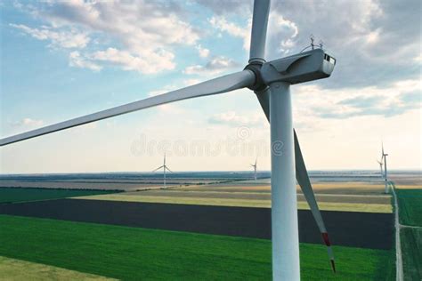 Modern Wind Turbine Alternative Energy Source Stock Photo Image Of