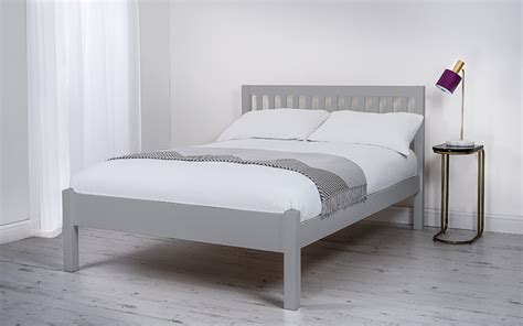 Silentnight Hayes Grey Wooden Bed Frame Mattress Online