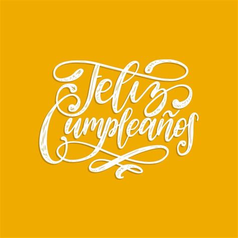 Premium Vector Feliz Cumpleanos Translated From Spanish Happy
