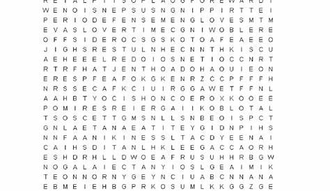 Free Printable Adult Word Searches - Word Search Printable