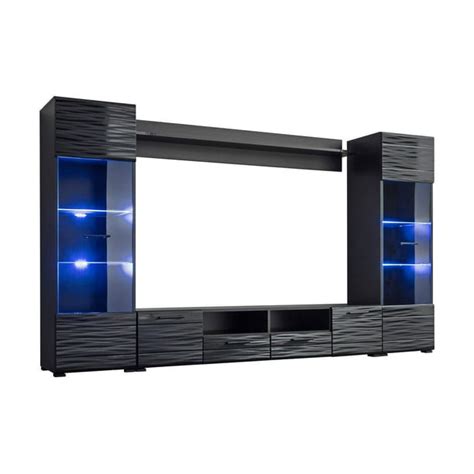 Modica Modern Entertainment Center 65 Tv Stand Wall Unit With Led