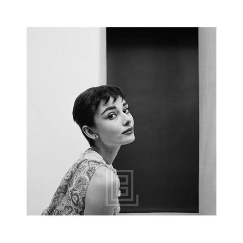 Mark Shaw Audrey Hepburn Staring With Head Back 1954 For Sale At 1stdibs