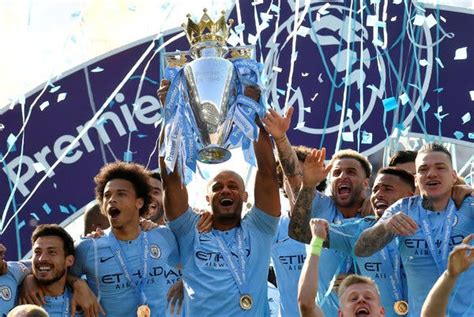 Manchester City Wins Premier League Title Raining Goals