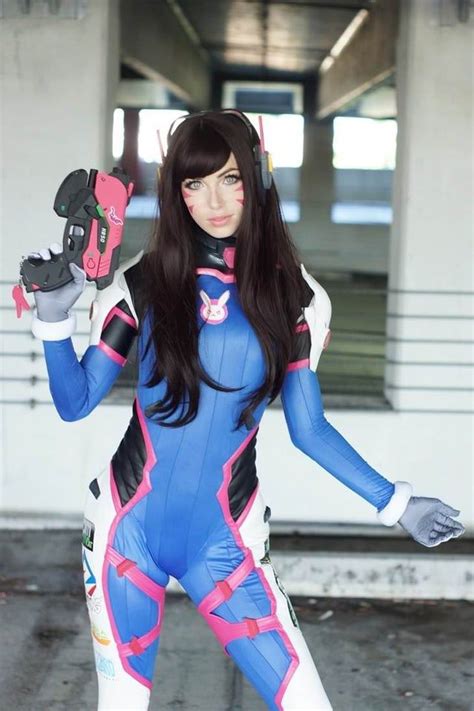 D Va From Overwatch Cosplay Gaming Cosplay Outfits Overwatch Cosplay Cosplay Woman
