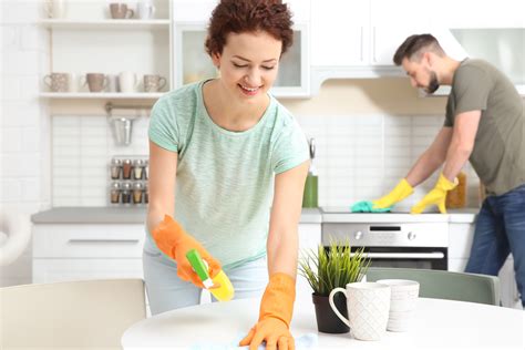 Professionally Cleaning The Househouse Cleaning And Maid Service