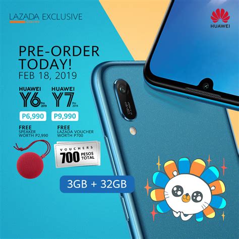 Huawei Y6 Pro 2019 And Y7 Pro 2019 Now Available For Pre Order In Lazada