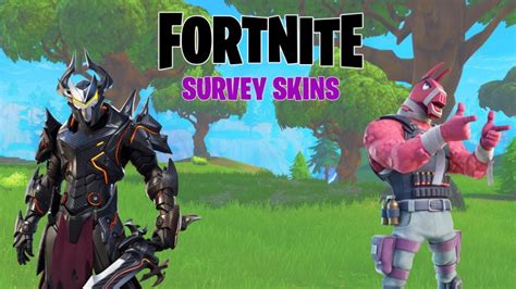 Top 20 Fortnite Survey Skins Ranked From Worst To Best