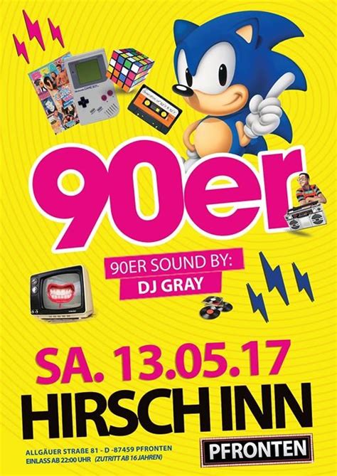 Goldener hirsch inn se situe dans le quartier deer valley de park city. Party - 90er Party - Hirsch Inn in Pfronten - 13.05.2017