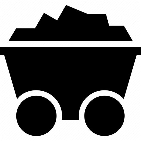 Cart Coal Mine Wagon Icon Download On Iconfinder