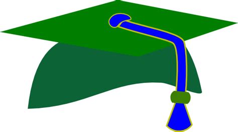 Green Graduation Cap Clip Art At Vector Clip Art Online