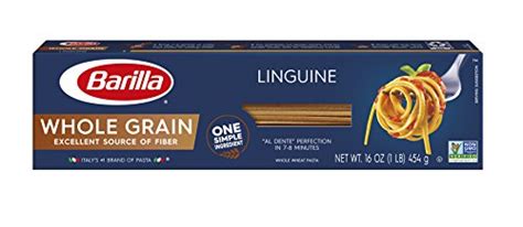 Barilla Whole Grain Pasta Whole Wheat Linguine Pasta 16 Ounce