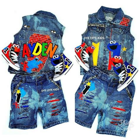 1,508 kids birthday outfits products are offered for sale by suppliers on alibaba.com, of which girls' dresses accounts for 26%, girls' clothing sets accounts for 6%. SESAME STREET Brickhouse denim, shoes, distressed custom ...