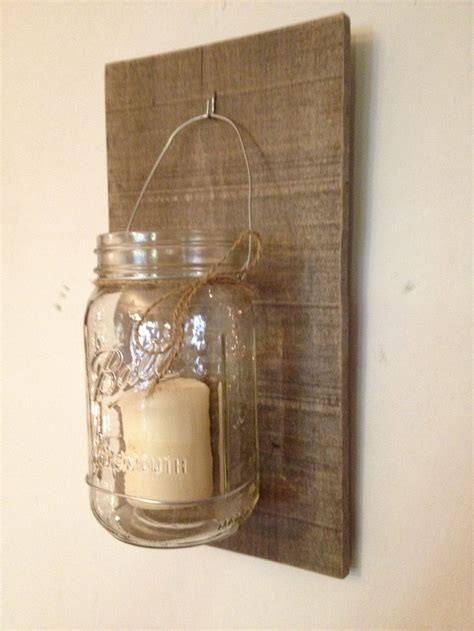 Mason Jar Sconces Key Wall Decor Staircase Wall Decor Cute Wall Decor