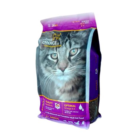 Cats have a visual field of view of 185 degrees. Lionel's Choice Cat Food - Work Horse Tack