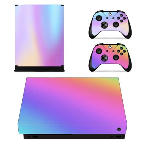 Pink Board Skin Sticker Decal For Xbox One X Design 1