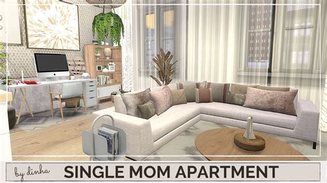 Single Mom Apartment Download Tour Cc Creators The Sims 4 Dinha