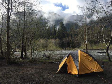 Heres A Daytime View Of Our Trip In The Hoh Rainforest Wa Rcamping