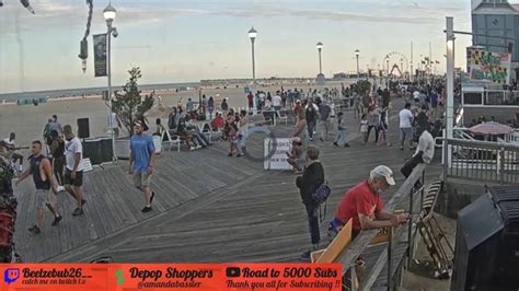 Ocean City Md Boardwalk Cam Maryland Beach Live Webcam Ocean City