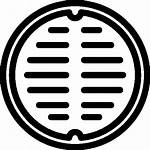 Sewer Icon Drain Industry Symbol Sewage Icons