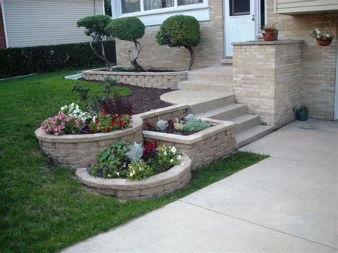 81 Beautiful Raised Flower Bed Stone Border Onechitecture