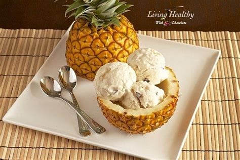 Pineapple Coconut Ice Cream Dairy Free Paleo Living Healthy With