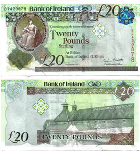 20 Pounds Bank Of Ireland Northern Ireland Numista