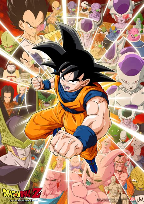 Dragon ball fighterz is born from what makes the dragon ball series so loved and famous: Dragon Ball Z Kakarot Game Poster Wallpaper, HD Games 4K ...