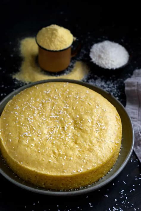 Steamed Cornmeal And Coconut Cake Travel Cook Tell