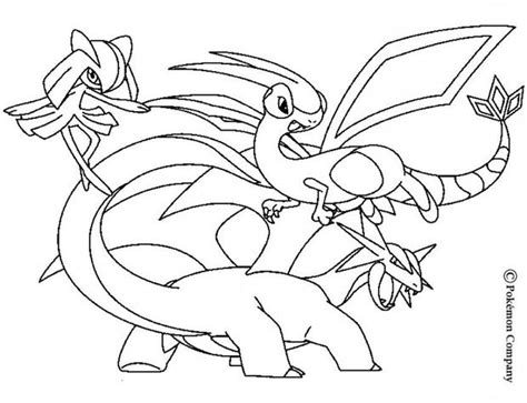 Pokemon Salamence Coloring Pages At Getdrawings Free Download