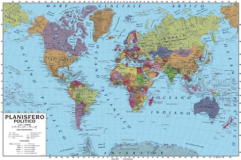 Famosa Planisfero Cartina Del Mondo Idee Cartina Geografica Mondo