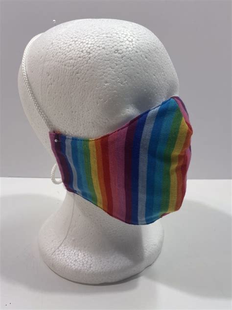 Rainbow Face Mask Bradford Mumpower Designs