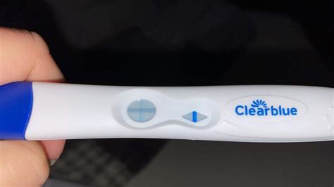 Ist der Frühtest von Clearblue positiv oder nicht? (Schwangerschaft