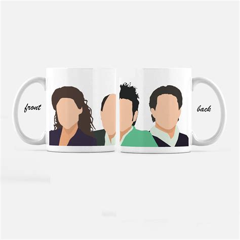 This Item Features The Four Main Characters Elaine Benes Jerry Seinfeld Cosmo Kramer And