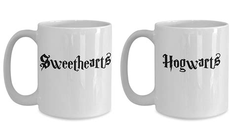 The waterproof lining inside the pouch makes it easy to contain and clean cosmetic or toiletry spills. Harry Potter Couples Mug - Valentines Day Gift ...