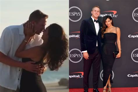 Jared Goff And Si Model Christen Harper Announce Engagement After Romantic Seaside Proposal Video