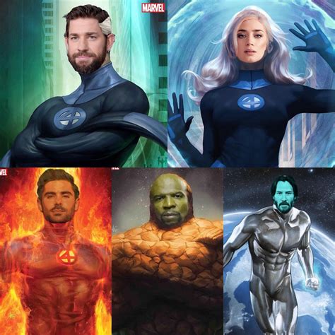 My Fantastic Four Mcu Fancast Fantastic Four Superhero