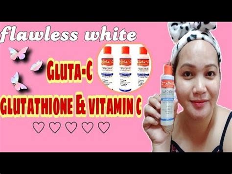Gluta C Glutathione Vitamin C With Kojic Plus Whitening System YouTube
