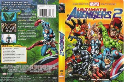Blue Vector Media And Marketing Ultimate Avengers 2 Dvd Set