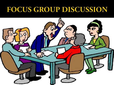 Focus Group Discussion Clipart Clip Art Library