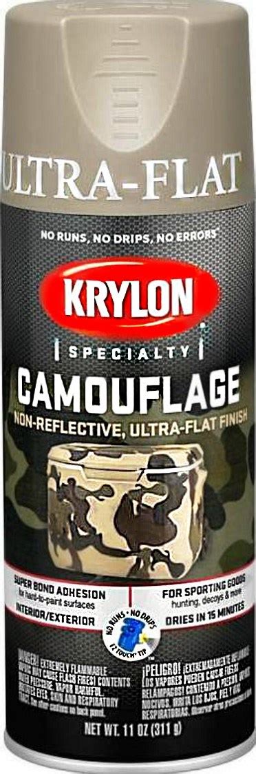 Buy The Krylon K04291000 Ultra Flat Camouflage Paint Camo Khaki ~ 11