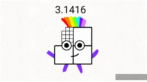 Numberblocks Pi Animation Mecha Numberblocks Youtube Images