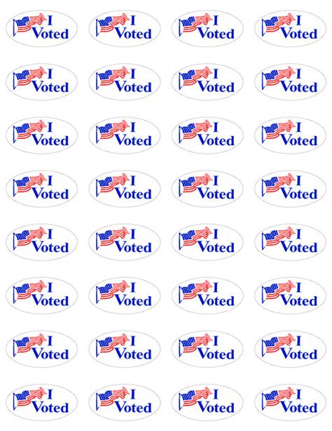 I Voted Stickers Flickr Photo Sharing
