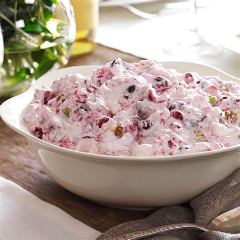 Creamy Cranberry Salad Recipe Taste Of Home
