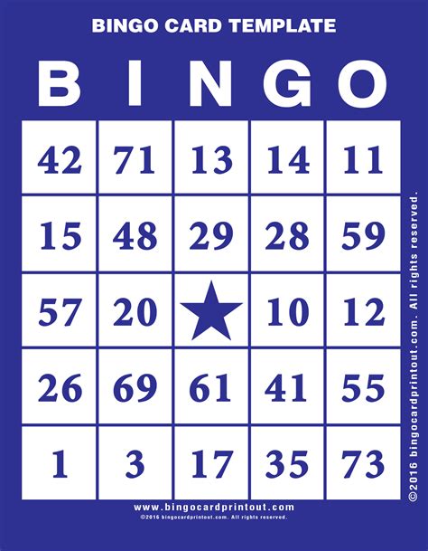 Free Printable Bingo Card Generator Customize And Print